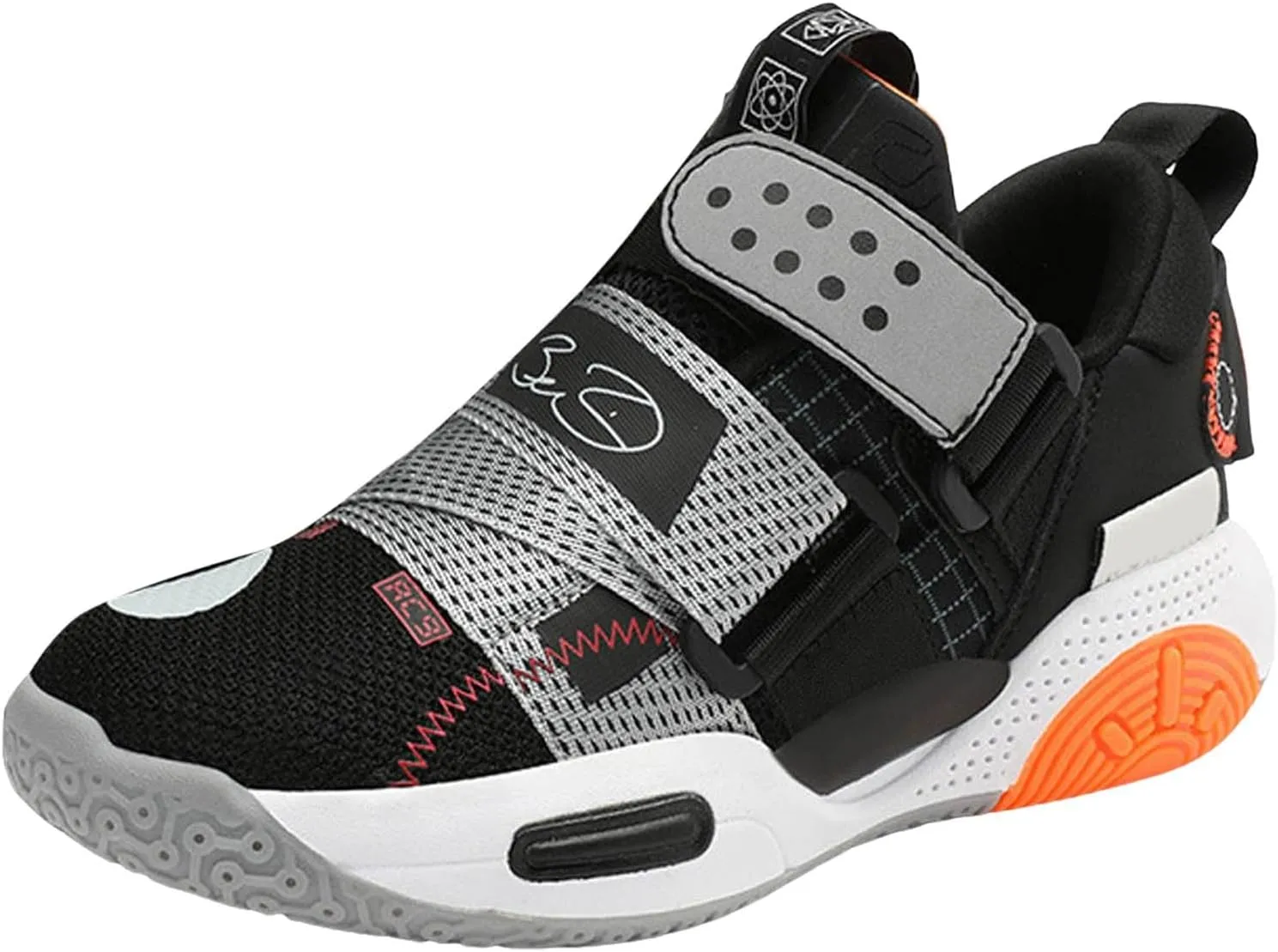 IWIHMIV Toddler Tennis Shoes Boys Lightweight Breathable Sport Shoes Girls Slip On Running Sneakers