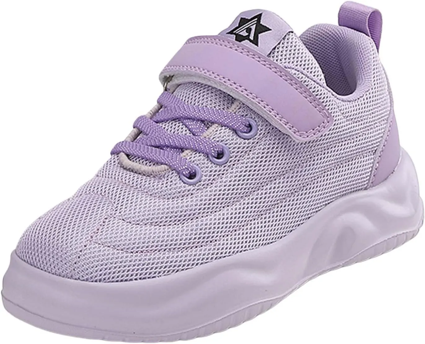 IWIHMIV Toddler Tennis Shoes Girl Running Sneakers Boy Lightweight Breathable Running Athletic Shoes