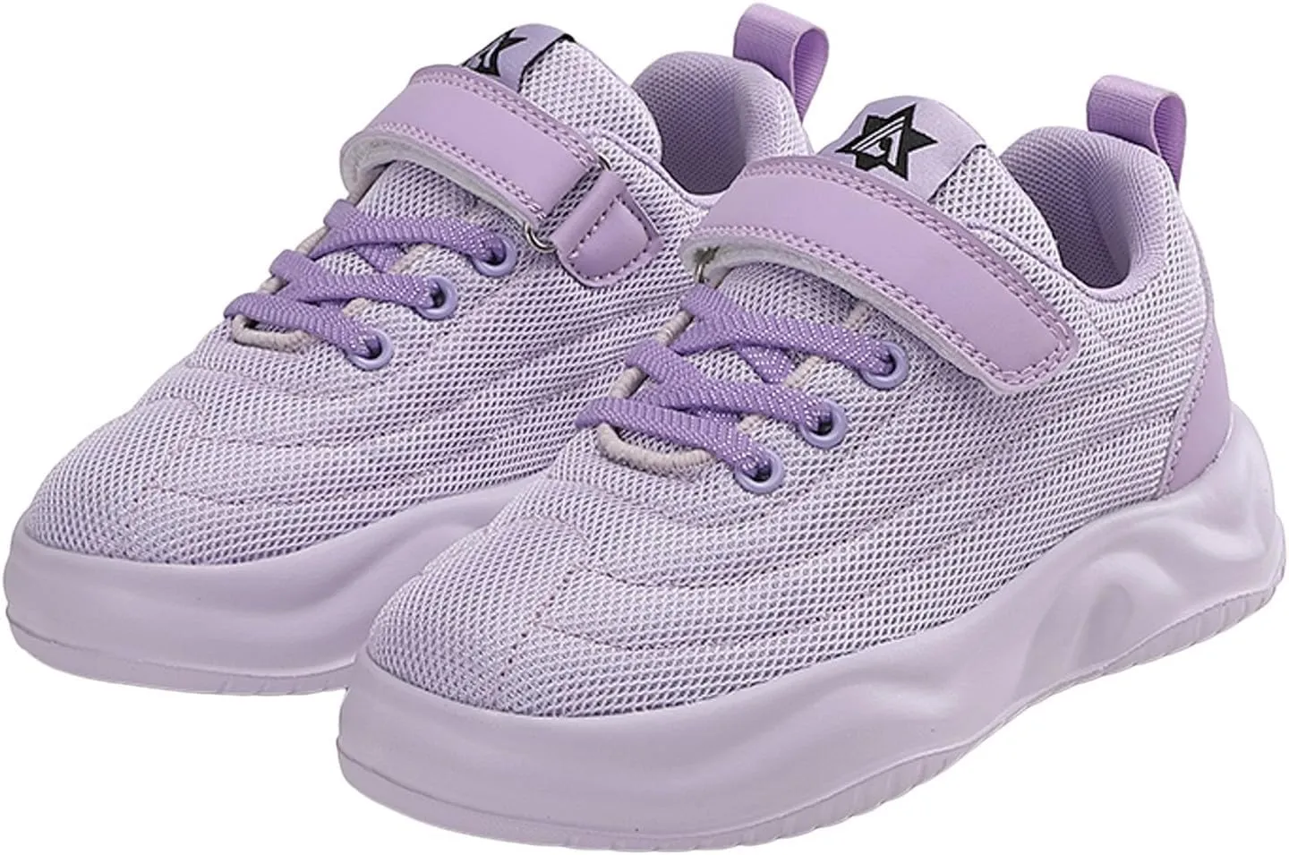IWIHMIV Toddler Tennis Shoes Girl Running Sneakers Boy Lightweight Breathable Running Athletic Shoes