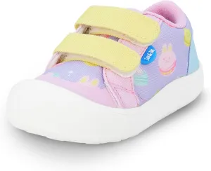 JAN & JUL Hook and Loop Canvas Shoes, Lightweight Easy On Sneakers with Flexible Sole Extra Wide