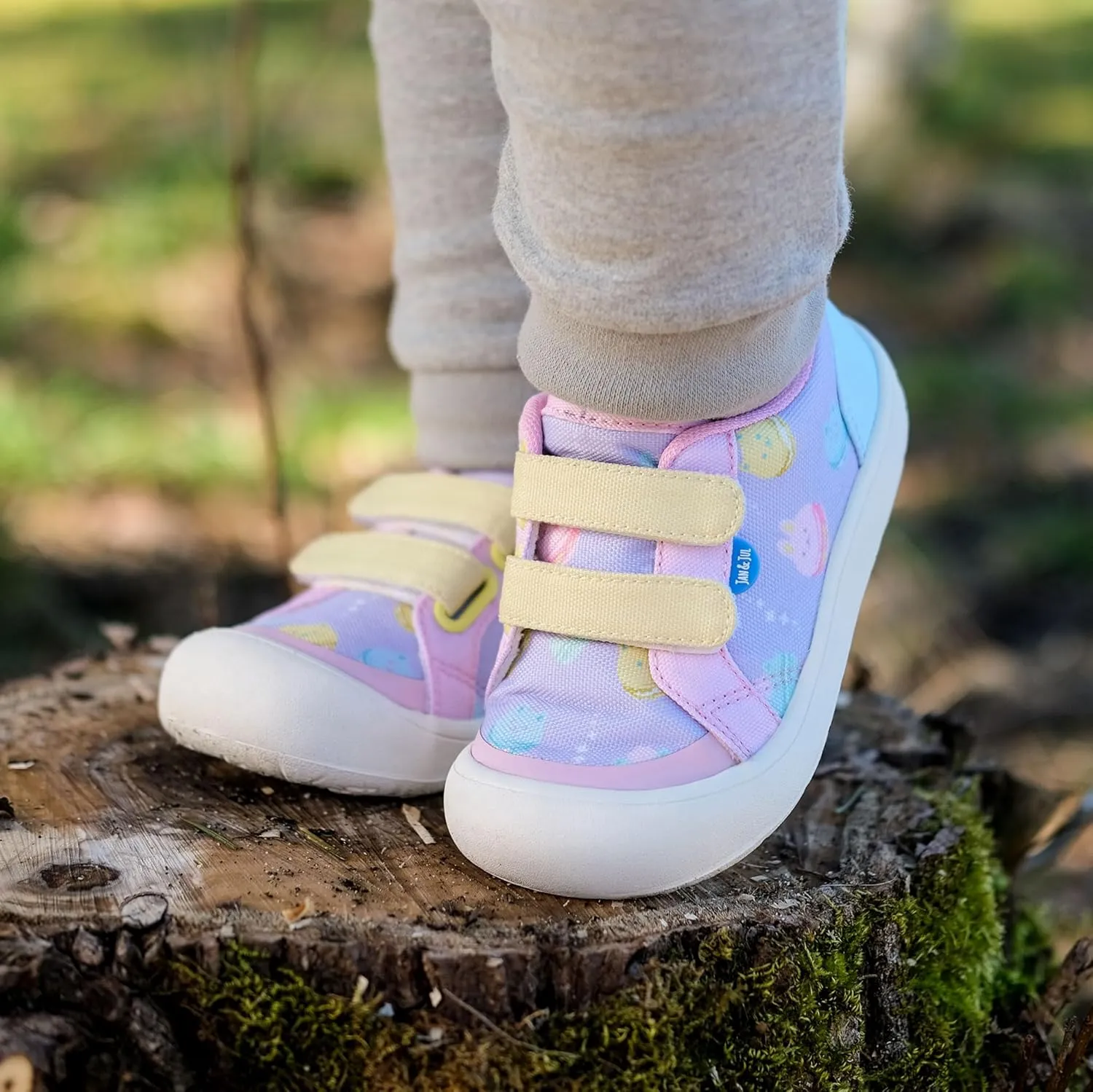 JAN & JUL Hook and Loop Canvas Shoes, Lightweight Easy On Sneakers with Flexible Sole Extra Wide