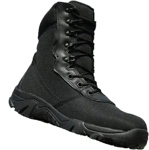 KEHAIOO Men Military Tactical Waterproof Boots, Outdoor Camping Hiking Sneakers, Camo Climbing Sports Shoes