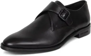 Kenneth Cole Men's Ny Tristian Monk Strap Dress Loafers Black