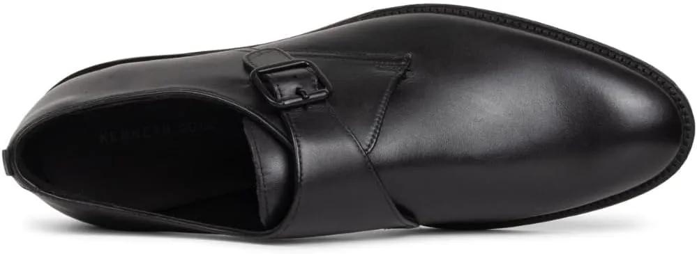 Kenneth Cole Men's Ny Tristian Monk Strap Dress Loafers Black