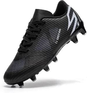 Kids Soccer Cleats for Boys and Girls Youth Low-top Football Shoes Outdoor Athletic Turf Soccer Shoes
