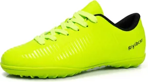 Kids Soccer Cleats Unisex-Child Lightweight Football Shoes Turf Youth Boys Girls Futsal Training Indoor Outdoor