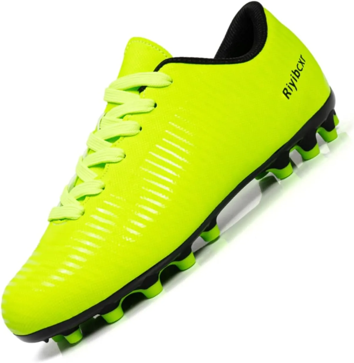 Kids Soccer Cleats Unisex-Child Lightweight Football Shoes Turf Youth Boys Girls Futsal Training Indoor Outdoor