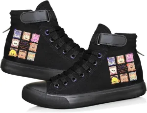 KPOP Stray Kids Shoes Sneakers Felix Bang Chan Lee Know ChangBin Han I.N HyunJin Seungmin Hiphop High-Top Canvas Shoes