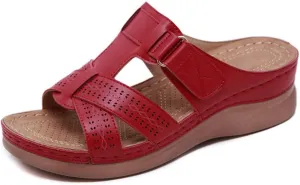 Ladmiple Orthopedic Sandals For Women Elegant Comfortable Walking Flip Flops Dressy Summer Orthotic Slides with Arch Support