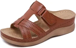 Ladmiple Orthotic Sandals For Women With Arch Support Comfortable Walking Dressy Casual Summer Slip On Orthopedic Flip Flops