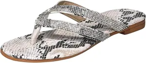 Ladmiple Sandals for Women Dressy Summer,Women's Cute Floral Beach Flip Flops Comfy Casual Flats Slippers Shoes Sandals