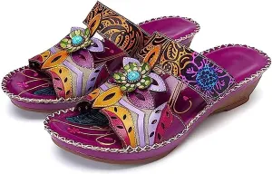Ladmiple Summer Sandals For Women 2024 Trendy Casual Orthopedic Slippers Arch Support Comfortable Walking Orthotic Flip Flops