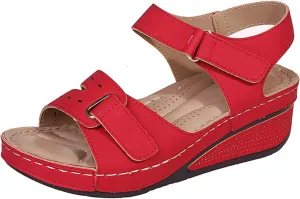 Ladmiple Womens Sandals With Back Strap And Arch Support Orthopedic Flip Flops Dressy Summer Comfort Walking Orthotic Slides