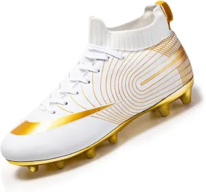 MEBAMY Football Shoes for Boys Girls Firm Ground Soccer Cleats Athletic Youth General Purpose Soccer Shoe Toddler Little Kid Big Kid