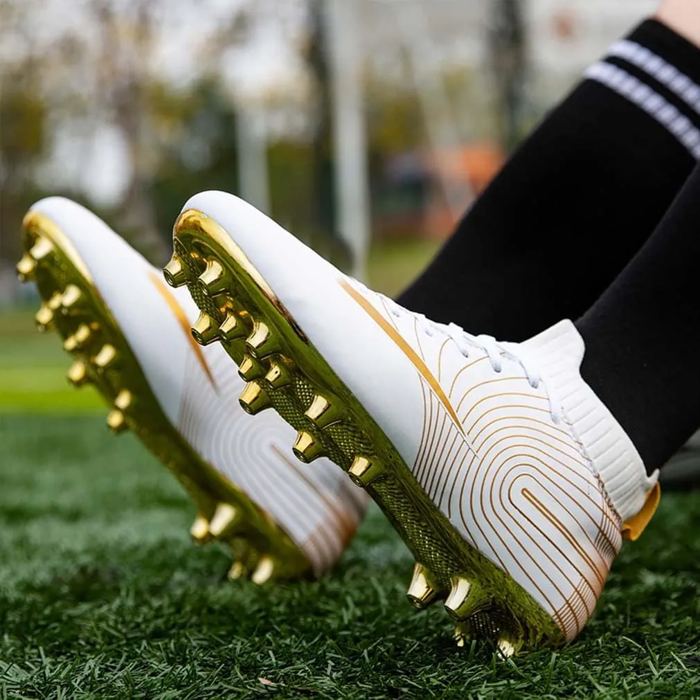MEBAMY Football Shoes for Boys Girls Firm Ground Soccer Cleats Athletic Youth General Purpose Soccer Shoe Toddler Little Kid Big Kid
