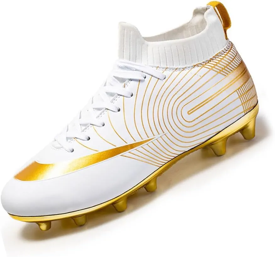 MEBAMY Football Shoes for Boys Girls Firm Ground Soccer Cleats Athletic Youth General Purpose Soccer Shoe Toddler Little Kid Big Kid