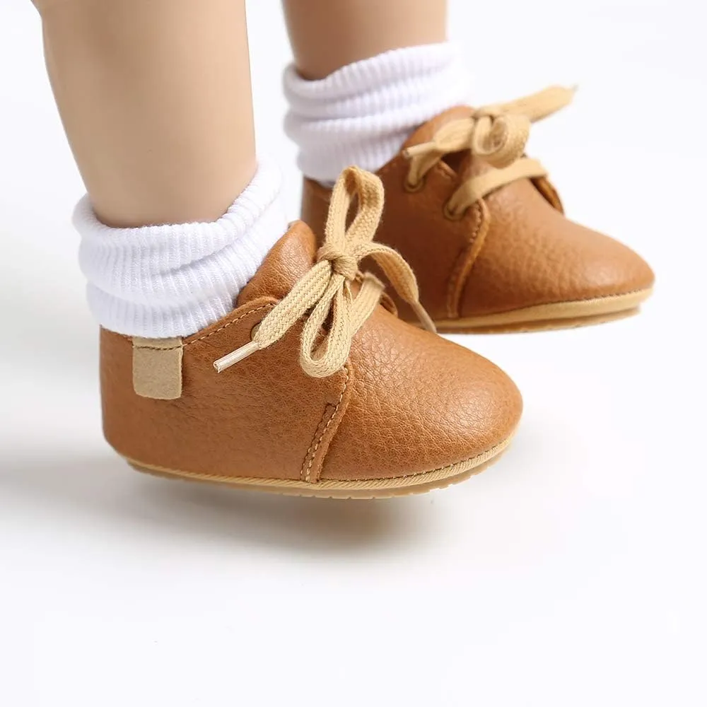 Meckior Baby Booties Newborn Infant Unisex Baby Girls Boys Velvet Rubber Anit-Slip Sole Shoes Toddler Fleece Cozy Winter Warm Prewalker Boots