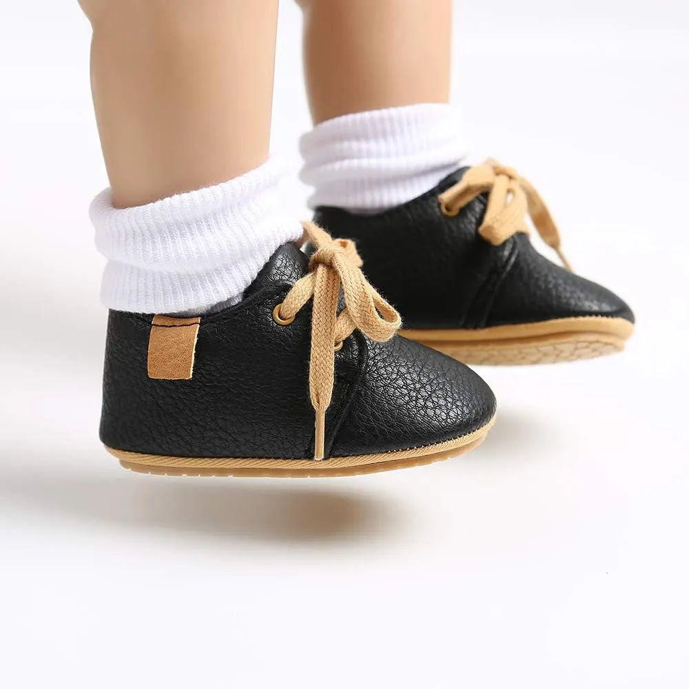 Meckior Baby Booties Newborn Infant Unisex Baby Girls Boys Velvet Rubber Anit-Slip Sole Shoes Toddler Fleece Cozy Winter Warm Prewalker Boots