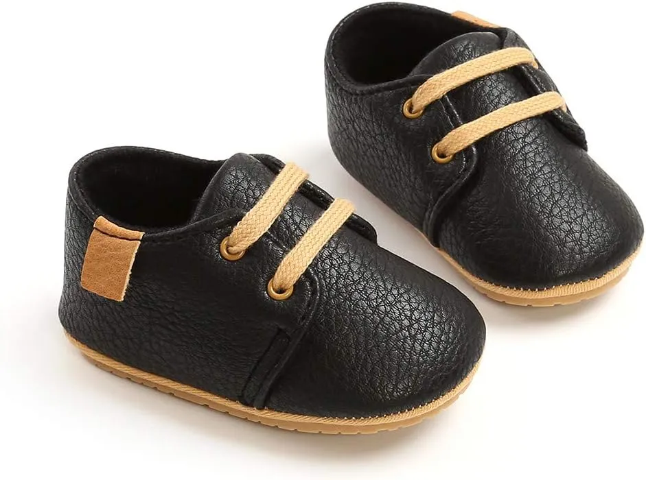 Meckior Baby Booties Newborn Infant Unisex Baby Girls Boys Velvet Rubber Anit-Slip Sole Shoes Toddler Fleece Cozy Winter Warm Prewalker Boots