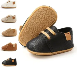 Meckior Baby Booties Newborn Infant Unisex Baby Girls Boys Velvet Rubber Anit-Slip Sole Shoes Toddler Fleece Cozy Winter Warm Prewalker Boots