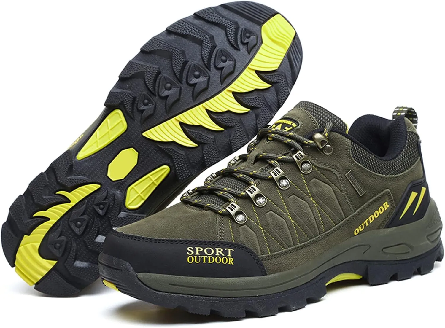 Meidiastra Men Women Hiking Shoes Travel Trekking Camping Boot Lightweight Low Top Backpackin Climbing Shoes