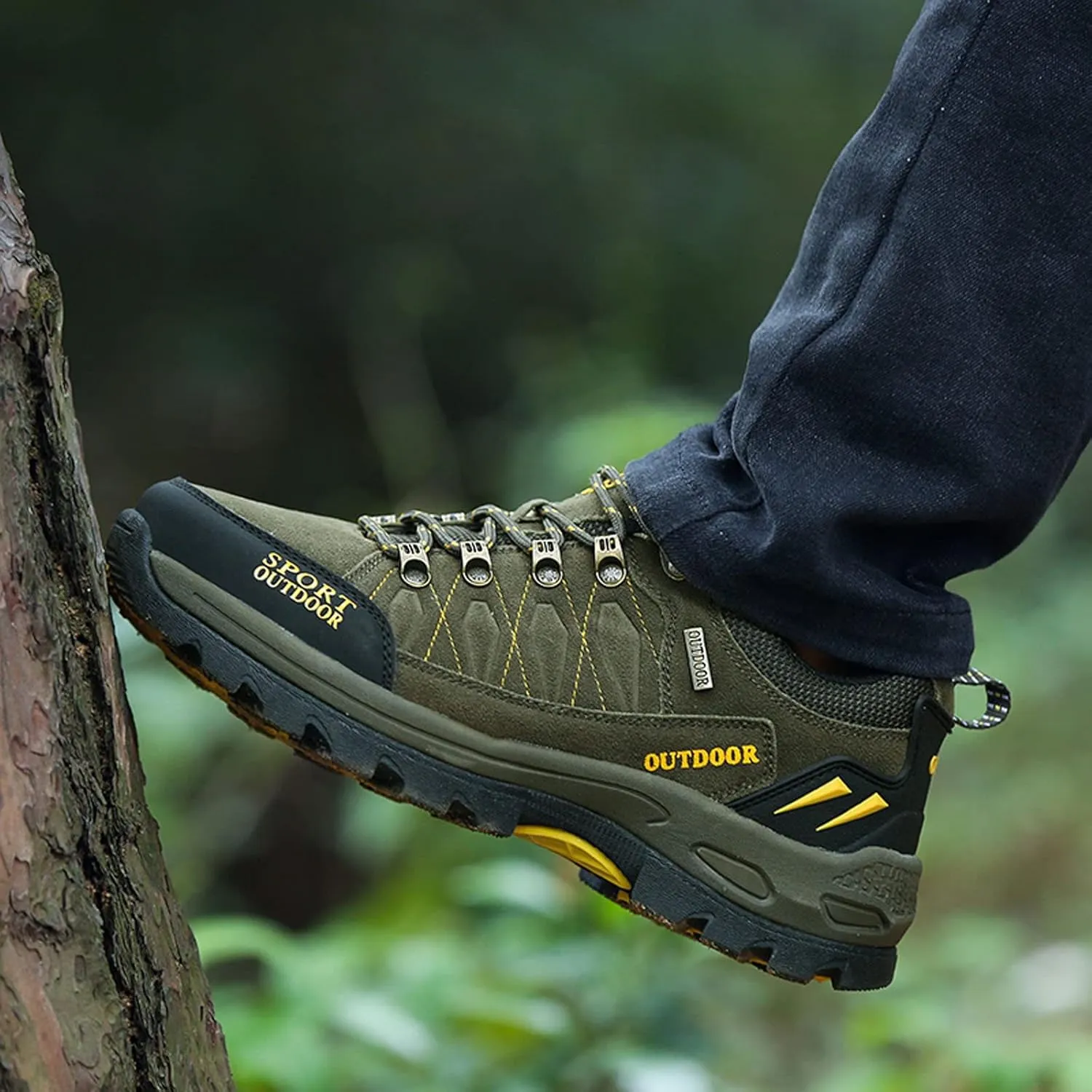 Meidiastra Men Women Hiking Shoes Travel Trekking Camping Boot Lightweight Low Top Backpackin Climbing Shoes