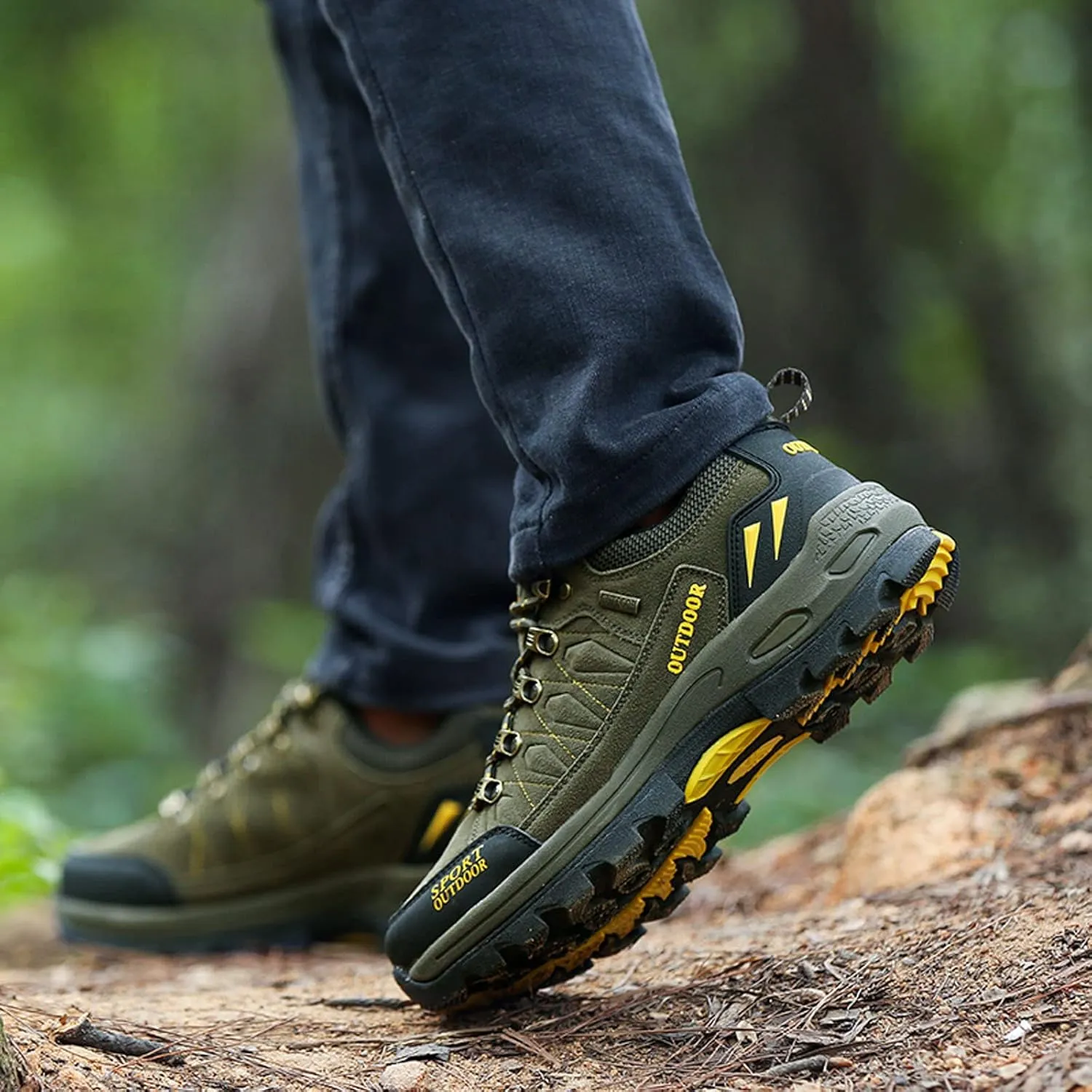 Meidiastra Men Women Hiking Shoes Travel Trekking Camping Boot Lightweight Low Top Backpackin Climbing Shoes