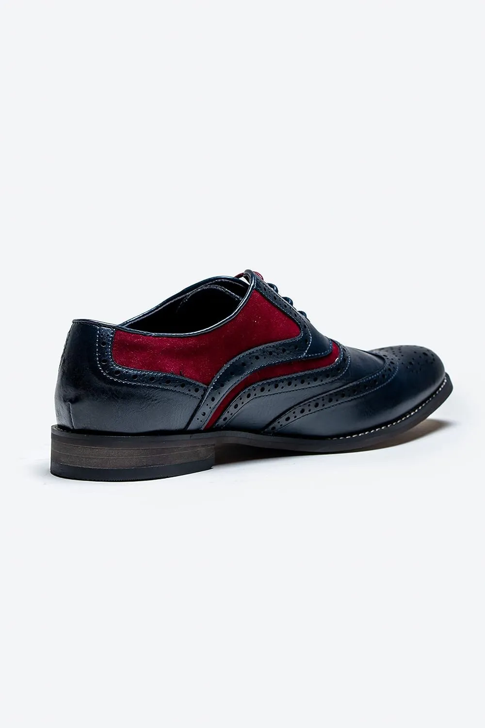 Men??s & Boys Suede-Leather Wingtip Brogue Oxford Shoes for Weddings & All Occasions