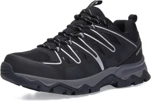 Men's Hiking Shoe Waterproof Womens Adventure Trekking Shoes Breathable Work Outdoor Shoes