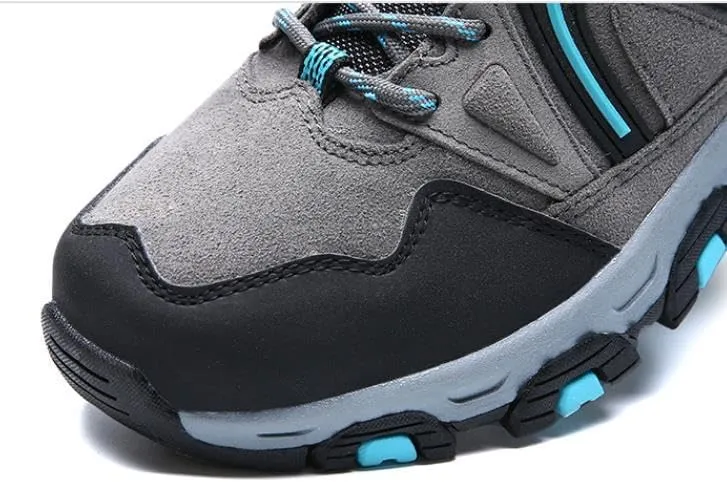 Men's Hiking Shoes Outdoor Breathable Walking Sneakers Lightweight Non-Slip Durable Trekking Trail Shoes