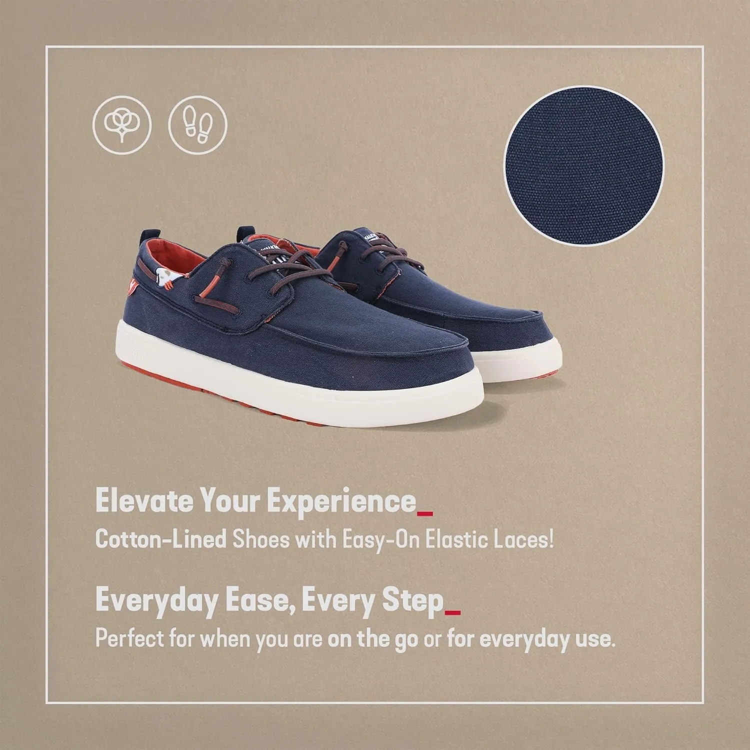Men??s Maui Boat Shoes | Casual Slip-On Loafers for Men | Ultralight & Breathable Slip On Shoes | Multicolors