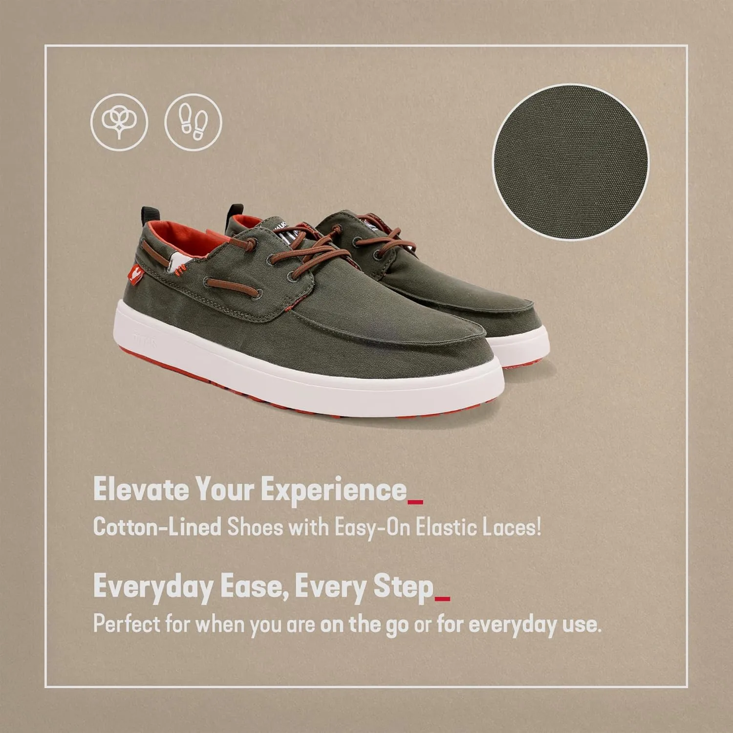 Men??s Maui Boat Shoes | Casual Slip-On Loafers for Men | Ultralight & Breathable Slip On Shoes | Multicolors
