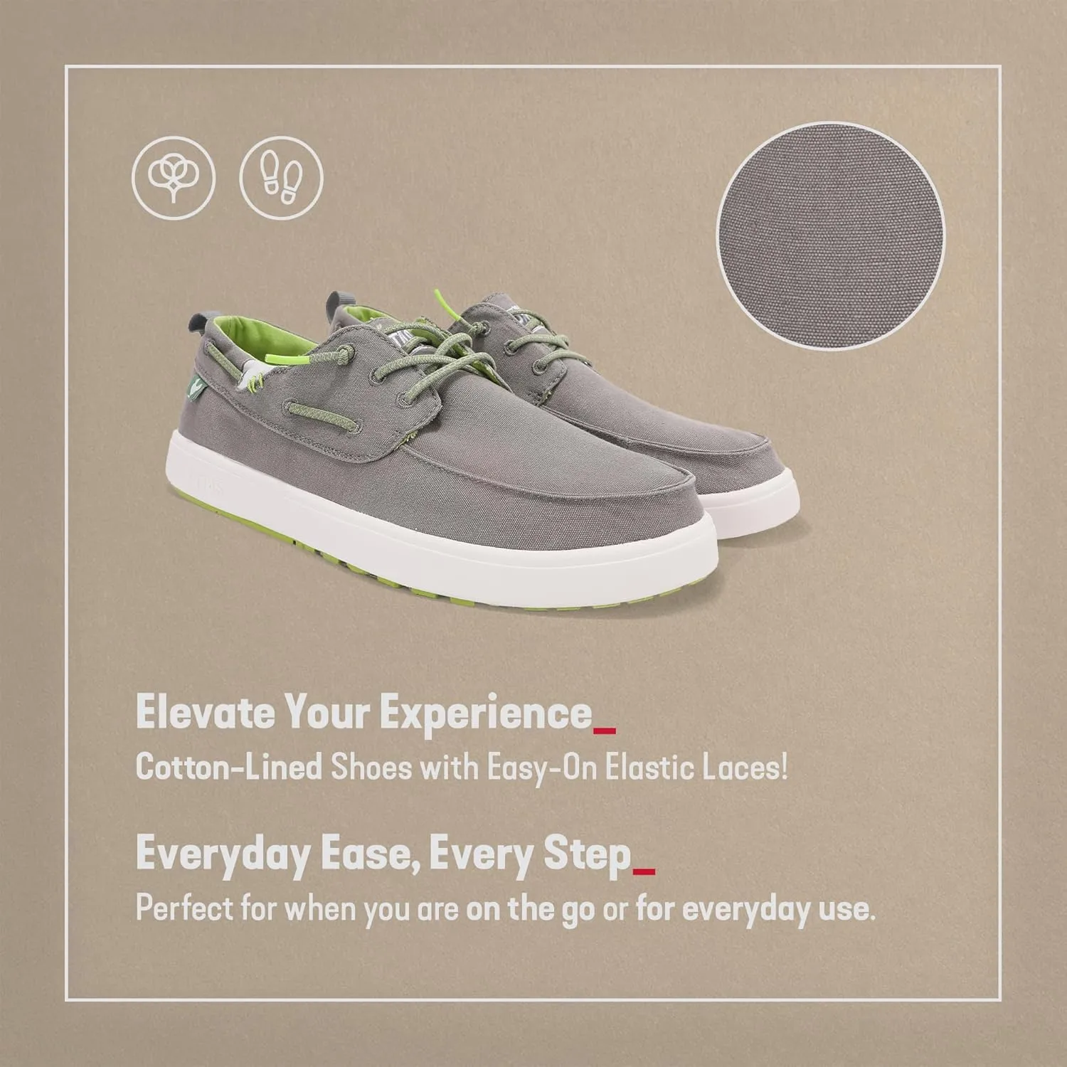 Men??s Maui Boat Shoes | Casual Slip-On Loafers for Men | Ultralight & Breathable Slip On Shoes | Multicolors