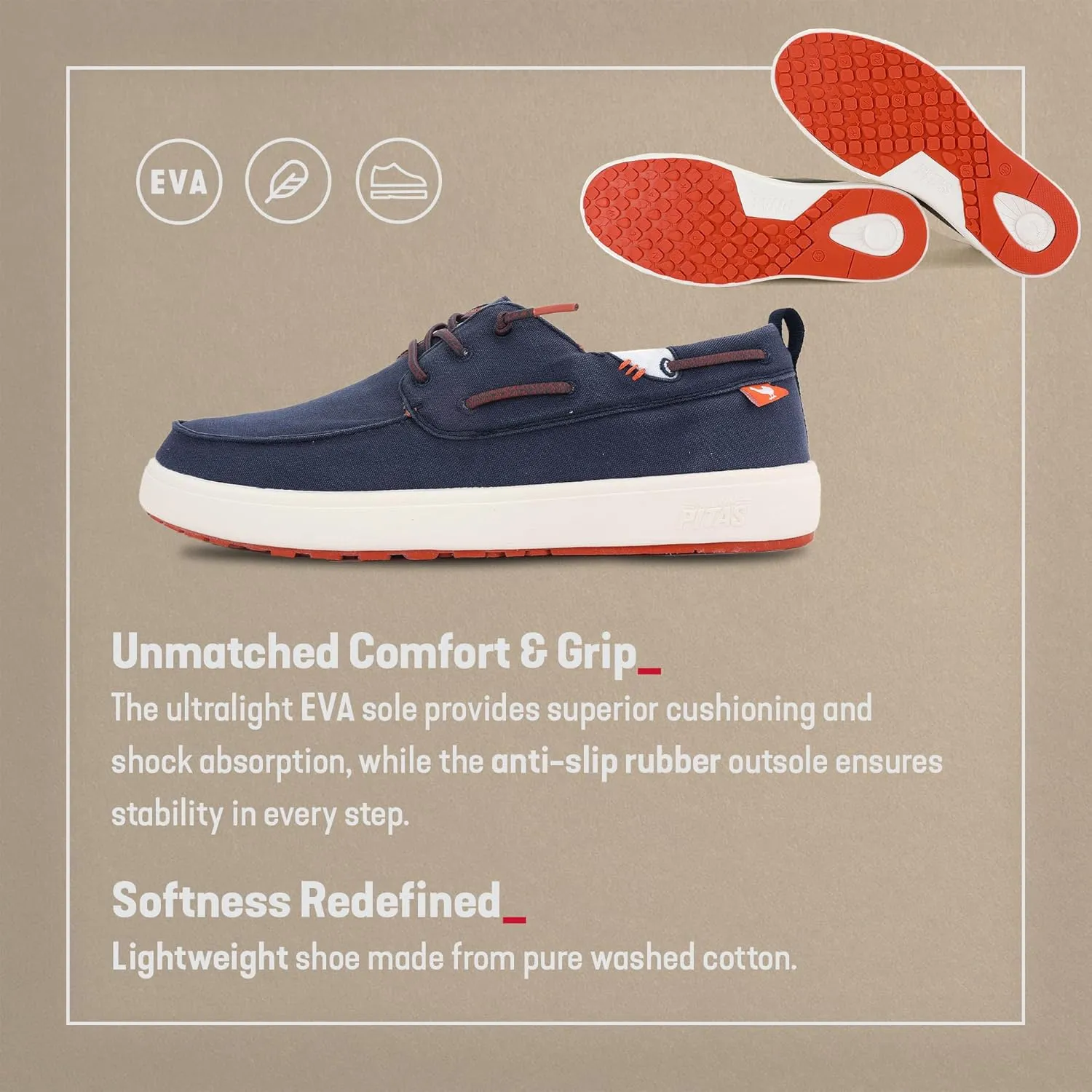 Men??s Maui Boat Shoes | Casual Slip-On Loafers for Men | Ultralight & Breathable Slip On Shoes | Multicolors