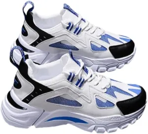 Men's Mesh Breathable Streetwear Shoes  Comfortable for Running, Climbing & Hiking with Lightweight Support
