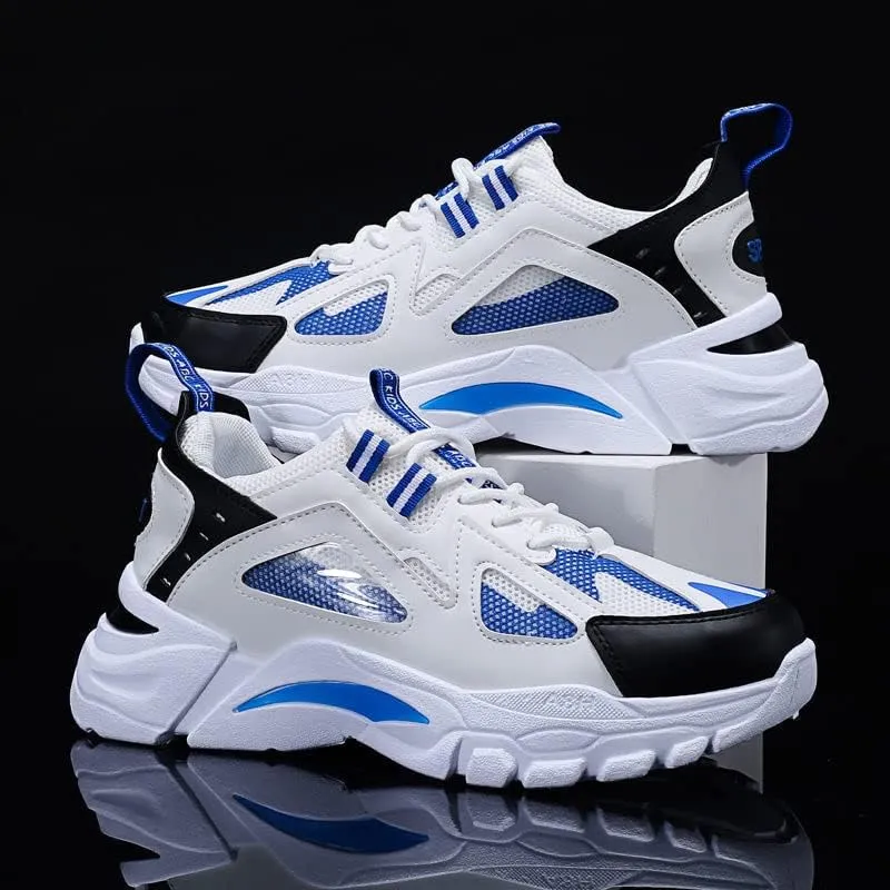 Men's Mesh Breathable Streetwear Shoes  Comfortable for Running, Climbing & Hiking with Lightweight Support