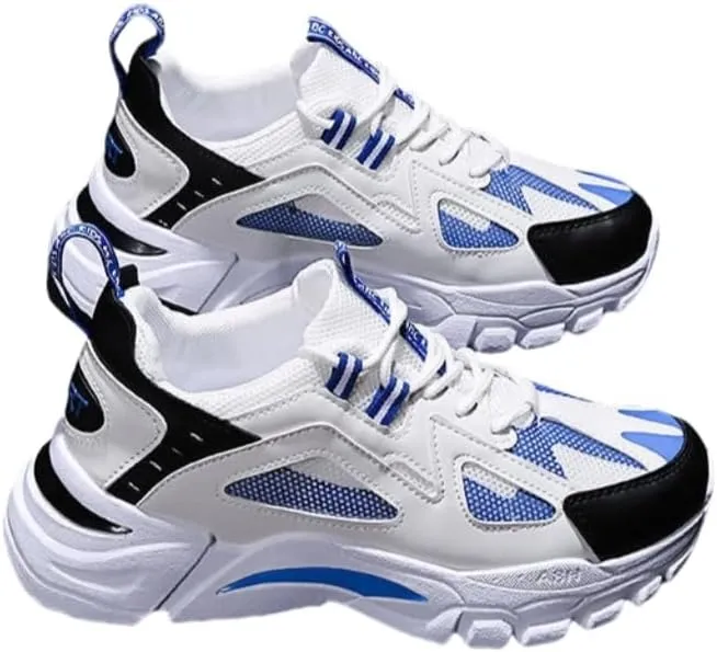 Men's Mesh Breathable Streetwear Shoes  Comfortable for Running, Climbing & Hiking with Lightweight Support
