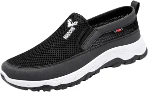 Men's Mesh Knit Slip-on Loafers Casual Shoes Casual Penny Driving Loafers Comfortable Breathable Slip On Boat Shoes for Men