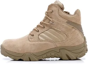 Mens Outdoor Hiking Shoes, Professional Climbing Camping Hunting Shoe, Waterproof Military Tactical Boots