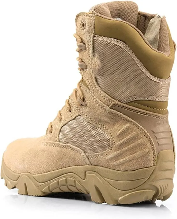 Mens Outdoor Hiking Shoes, Professional Climbing Camping Hunting Shoe, Waterproof Military Tactical Boots