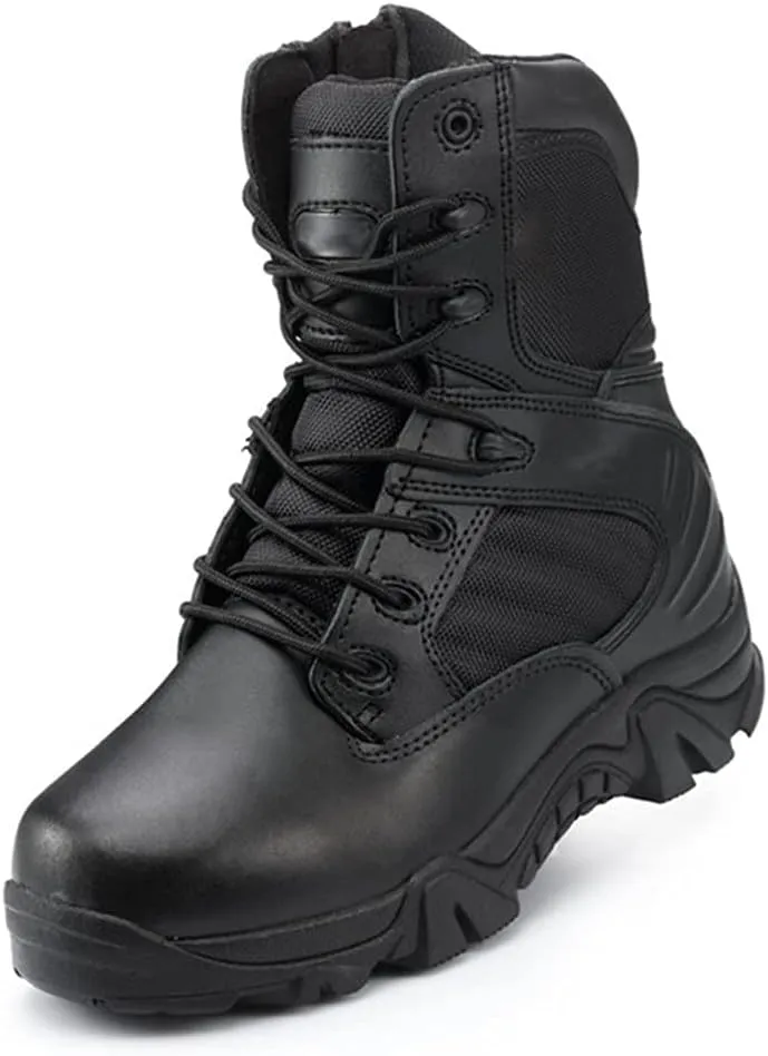 Mens Outdoor Hiking Shoes, Professional Climbing Camping Hunting Shoe, Waterproof Military Tactical Boots
