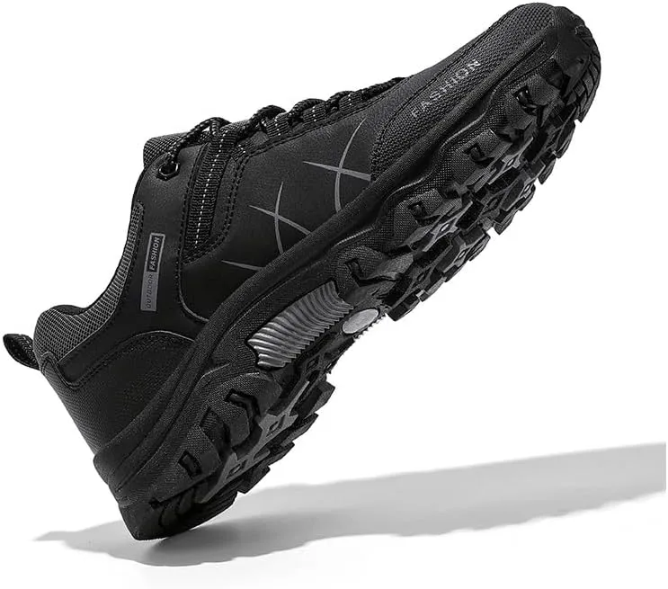 Men's Outdoor Sneakers Hiking Shoes Waterproof Ultra Light AthleticTrail Running Shoes Mountaineering Shoes