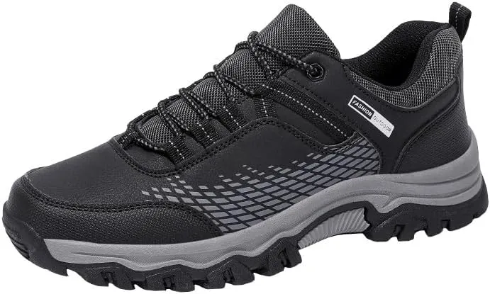 Men's Outdoor Sneakers Hiking Shoes Waterproof Ultra Light AthleticTrail Running Shoes Mountaineering Shoes