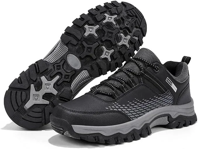 Men's Outdoor Sneakers Hiking Shoes Waterproof Ultra Light AthleticTrail Running Shoes Mountaineering Shoes
