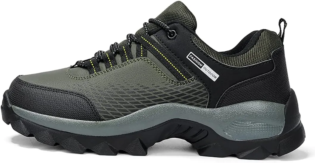 Men's Outdoor Sneakers Hiking Shoes Waterproof Ultra Light AthleticTrail Running Shoes Mountaineering Shoes