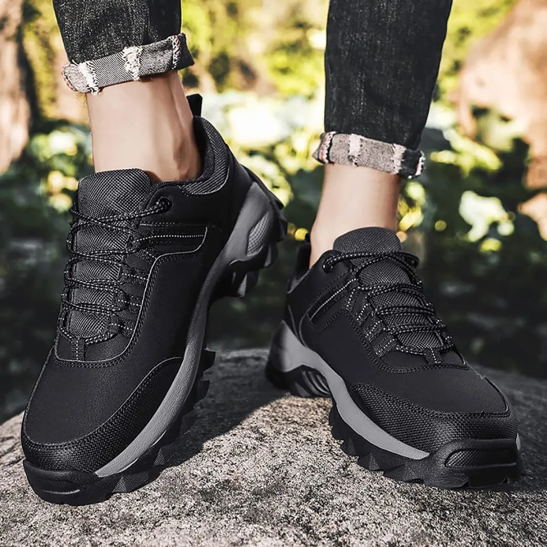 Men's Outdoor Sneakers Hiking Shoes Waterproof Ultra Light AthleticTrail Running Shoes Mountaineering Shoes