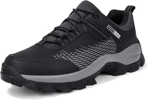 Men's Outdoor Sneakers Hiking Shoes Waterproof Ultra Light AthleticTrail Running Shoes Mountaineering Shoes