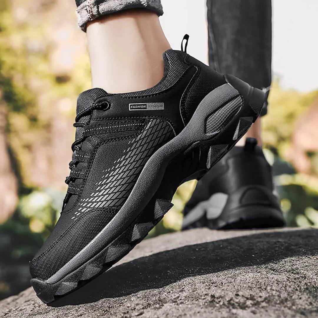 Men's Outdoor Sneakers Hiking Shoes Waterproof Ultra Light AthleticTrail Running Shoes Mountaineering Shoes