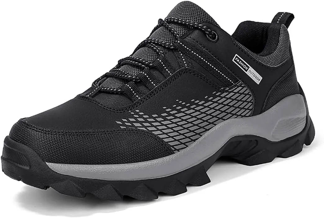 Men's Outdoor Sneakers Hiking Shoes Waterproof Ultra Light AthleticTrail Running Shoes Mountaineering Shoes