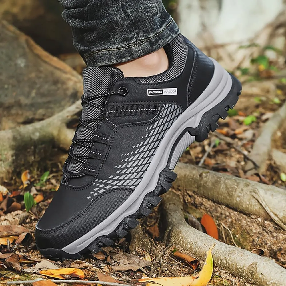 Men's Outdoor Sneakers Hiking Shoes Waterproof Ultra Light AthleticTrail Running Shoes Mountaineering Shoes